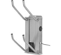 OSKARI Bora® 2 - Sèche-chaussures électrique pour 2 paires (à partir de 45 W) avec effet désinfectant par air chaud, minuteur inclus Image : acier inoxydable, système parfumé | Séchage doux pour tout