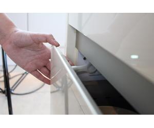 Osko - Bloque tiroir bas adhésif blanc