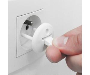 Osko - Lot de 6 cache prises blanc