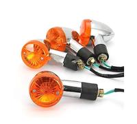 OSKOE Pour S&uzuki M109R M50 M90 M95 C109R C50 C90 VZ800 VZ1600 2/4 Pièces Moto Ambre Clignotants Lumière