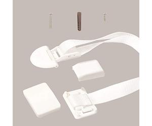 Oskö Sécurité Domestique Kit Anti-Bascule Meuble Blanc