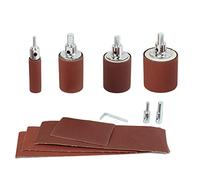 O'SKOOL Lot de 4 cylindres de ponçage pour perceuse