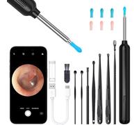 Oskuglin Otoscope Oreille WiFi avec caméra HD, 6 LEDs IP67 iOS/Android