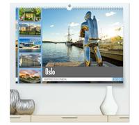 Oslo Impressionen (hochwertiger Premium Wandkalender 2026 DIN A2 quer), Kunstdruck in Hochglanz: Zu Besuch in der Hauptstadt von Norwegen