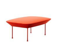 Muuto Oslo - Pouf/Tabouret rouge PxHxP100x45x73cm