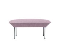 Muuto Oslo - Pouf/Tabouret rose PxHxP100x45x73cm