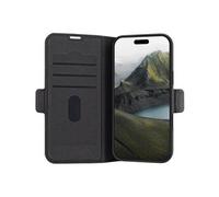Oslo Pro - Etui à rabat pour téléphone portable - polyuréthane (PU), plastique - noir - pour Apple iPhone 16 Pro Max