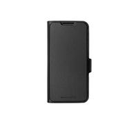 Oslo Pro - Etui à rabat pour téléphone portable - polyuréthane (PU), plastique - noir - pour Samsung Galaxy S25 Edge