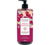 Osmaé Gel Douche Pétillantes Baies Rouges Flacon Pompe 1l