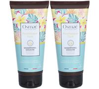 Osmaé Shampoing douche Paradisiaque Tiaré Shampooing 2x100 ml