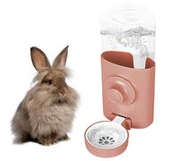 Osmanthus Distributeur Eau Lapin Lapin, 600ml Abreuvoir Lapin, Hamster, Cochon d'In, Suspendus Biberon Lapin d'eau pour Cage, Automatique Fontaine À Boire pour Compagnie