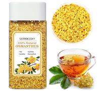 Osmanthus - Thé Osmanthus - Fleurs d'osmanthus comestibles - 40 g d'osmanthus séché naturel - 100 % organique doré Osmanthus - Couleurs vives et plein de goût - Pour bricolage, thé, pâtisserie, savon