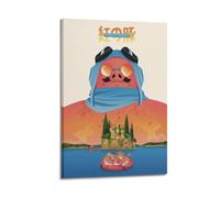 OSMNNIZ Poster décoratif sur toile Porco Rosso Poster4 - Impression sur toile moderne pour chambre à coucher - 30 x 45 cm