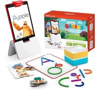 Osmo - Coffret complet Little Genius pour tablette Fire - Little Genius Starter Kit - Âges 3 à 5 ans - 4 jeux d'apprentissage très amusants : formes et lettres, phonétique, résolution de problème