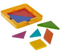 Osmo - Genius Tangram - Âges : 6-10 ans - Jeu d'apprentissage - Résoudre des puzzles visuels (+500), raisonnement spatial - Pour iPad ou tablette Fire - ( Base Osmo requise, non incluse)