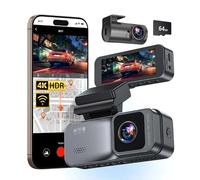 Osmo - Mivo Dashcam Pro Original - Nouveau Modèle 2026 Amélioré, WiFi 5,8 Ghz, GPS, Carte 64 Go Gratuite, Caméra Embarquée avec Moniteur De Stationnement, Objectif Grand Angle 170°