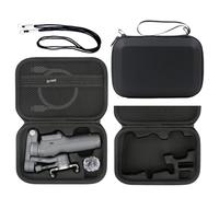 Osmo Mobile 8P Étui de transport rigide de voyage avec lanière pour cardan DJI Osmo Mobile 8P, support magnétique de téléphone et 5 accessoires (noir)