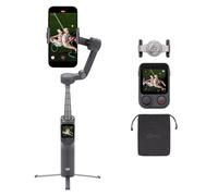 Osmo Mobile 8P nacelle stabilisatrice pour iPhone et Android, radiocommande, Suivi natif, Barre d’Extension et trépied intégrés, Batterie 10 h, stabilisation sur 3 Axes Robuste