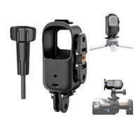 Osmo Nano Protection Cadre Cage,Vertical & Horizontal Caméra Adaptateur Compatible avec DJI Osmo Nano Accessoires,Pliable D'extension Support pour Trépied, Selfie Perche, Sac à Dos Clip