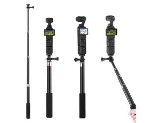 Osmo Pocket 3 Selfie Stick Extension Rod Pole pour DJI Osmo Pocket3 Extension Stick Sport Caméra Réglable Extension Selfie Stick Accessoires