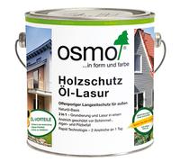 Osmo Protection Bois Huile Lasur Teck Pour Tout Bois Extérieur 2500 ml