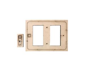 Osmond 1 matrice de découpe A6 pour carnet de notes en cuir - Matrice de découpe - Outils en cuir