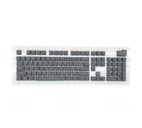 Osmond 104 Touches Retro Rond Keycaps Double Shot Russe Anglais Rétroéclairé Retrotouches PBT Keycaps pour Backlit Classy Player
