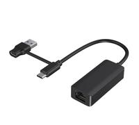 Osmond 2 en 1 1000 Mbps Carte Réseau USB Type-C vers L'Adaptateur RJ45 pour L'Ordinateur Portable PC