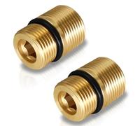 Osmond 2 Pièces 7110264 Raccord de Sortie D'Eau pour Pompe de Nettoyeur, Connecteur de Sortie D'Eau Mâle M20 Vers Mâle M22