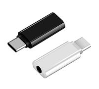 Osmond 2 Pièces Convertisseur de Type C vers Prise Jack 3,5 mm Adaptateur Audio pour Écouteurs Câble Type USB C vers Adaptateur de Câble Auxiliaire pour Casque 3,5 mm