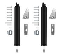 Osmond 2 Sets de Support de Porte Pneumatique pour Fenêtre. Fermeture Sécurisée Réglable avec Coussin de Fermeture Amortie et Vitesse Réglable.