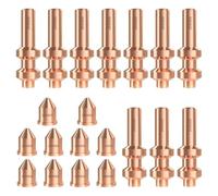 Osmond 20 Pièces Électrode 256026 Pointe 249929 pour -Spectrum 875 Auto-Line Cutter Consommables de Torche Embouts de Coupe