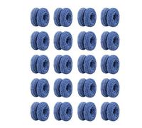 Osmond 20pcs Bandage Tubulaire pour Les Doigts, Doigtiers, Bandages de Sport Doux, Résilients, Respirants, Ajustés, Fixes et Enveloppés, Bleu Environ 23,5 cm