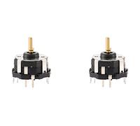 Osmond 2X RKJXT1F42001 Interrupteur à Bascule vec Encodeur de Navigation de Voiture à 4 Voies avec Encodeur à Interrupteur Poussoir