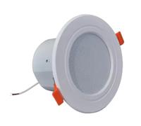 Osmond 3'' Haut-Parleur de Plafond pour pour la Cuisine Salle de Bain 10W, Haut-Parleur Étanche à L'Humidité, Haut-Parleur de Musique à Gamme Complète Blanc