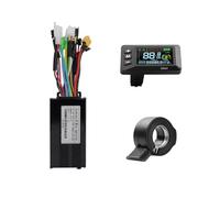 Osmond 36V 48V 26A Contrôleur Brushless GD02 Affichage LCD 24V-60V+ Kit de Poignée des Gaz 130X pour Trotinette Électrique Vélo Électrique Kit de Réparation