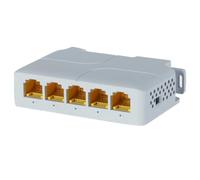Osmond 5 ports 1000Mbps PoE Extender Réseau Répéteur Réseau Support IEEE802.3af/At/Bt 100m pour POE Switch NVR IPC Facile à Utiliser