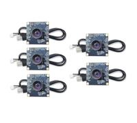 Osmond 5pcs Module de Caméra à 100 Degrés 1MP OV9732 1280x720 USB Driver Gratuit Mise au Point Manuelle avec Câble USB de 60 cm pour WinXP/7/8