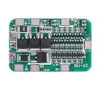 Osmond 6S 15A 24V PCB BMS Chargeur Carte de Protection pour 6 18650 Li-ION Batterie au Lithium Module de Batterie Kit DIY, 391798