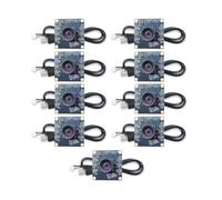 Osmond 9 Ensembles Module de Caméra à 100 Degrés 1MP OV9732 1280x720 USB sans Pilote Mise au Point Manuelle avec Câble de 2 Mètres pour WinXP / 7/8/10