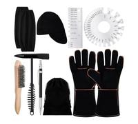 Osmond 9 PCS SLADDING SLAG ACCESSOIRES et OUTILS SET SET KIT Soudage Chapeau de Soudage Marteau et Épaisseur de Feuille de Métaux