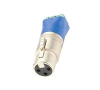 Osmond Adaptateur de Borne à Vis à 3 Broches Mâle XLR Solder sans Soudure XLR Block Microphone Connecteur Audio pour DMX512 PCM-06678