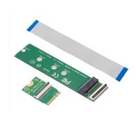Osmond Adaptateur D'Interface Clé A+E vers WiFi vers M.2 Interface Clé M Câble de Connexion SSD Banco Souple Adaptateur FPC Carte Adaptateur NVME NGFF