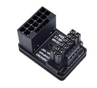 Osmond Adaptateur Modulaire d'alimentation PCI-E 5.0 12VHPWR ATX3.0 pour Carte Graphique 4080 5090TI 16 Broches 12 + 4P 600 W Mâle à B