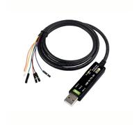 Osmond Adaptateur USB vers Câble Série TTL à 4 Broches, Interface à Tête Lâche FT232RNL avec Circuit de Protection.