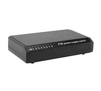 Osmond Alimentation D'Injecteur de Commutateur 8 Ports 6 + 2 POE sur Ethernet RJ45 sans Adaptateur Secteur de RéSeau Familial 10 / 100M pour CaméRas