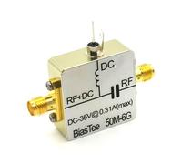 Osmond Boîte de Biaste de Biaste d'alimentation Coaxiale du Biais de Biais de Biais de Biais pour L'Alimentation pour Le D'Antenne Ham Radio Radio Radio SDR