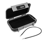 Osmond Boîte Sûre Portable pour les Voyages avec un Verrouillage Combiné pour le Dortoir, les Voyages, la Plage, la Combinaison D'Hôtel Boîte Sûre Gray