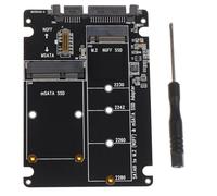 Osmond Boîtier de Disque Dur Externe NGFF vers 3 Adaptateur SSD MSATA Carte Adaptateur de Protocole M.2