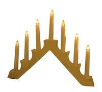Osmond Bougie Électronique LED pour Pont, Décoration d'anniversaire, Bougie Conique sans Flamme, Lumière Décorative A